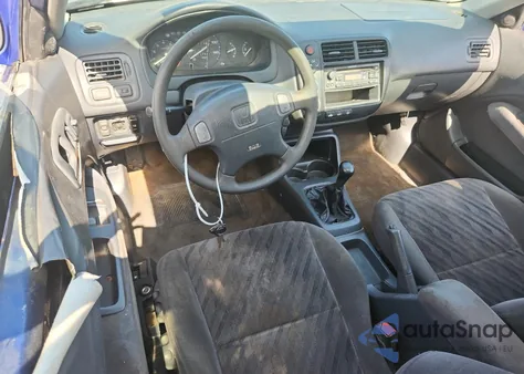 2000 Honda Civic Si из США, поврежденный, VIN 1HGEM1153YL097118